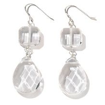 deb guyot designs double gem drop sterling earrings $ 19 95 $ 59 90