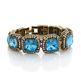 Heidi Daus Royal Opulence Crystal Accented 7 Line Bracelet