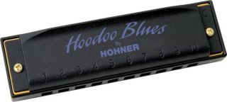 Hohner Hoodo Blues Harmonica Pack 3 Harps Key C D G Includes Case Hbp