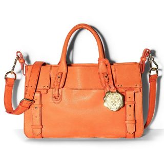  camuto andrea leather satchel rating 1 $ 193 50 or 3 flexpays of $ 64