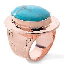 jay king oval kingman turquoise copper frame ring $ 44 90 $ 64 90