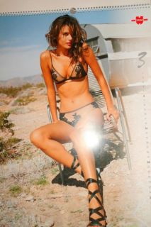  Swimsuit calendar 2005 Alessandra Ambrosio Eva Herzigova models poster