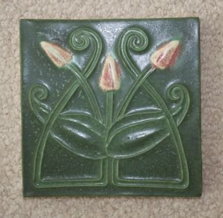 Ephraim Faience Pottery Reverie Tile 192