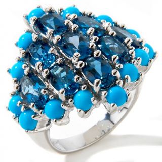  topaz sterling silver cluster ring note customer pick rating 67 $ 39