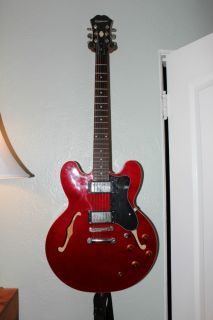  Gibson Epiphone Dot Electric Guitar Red