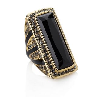 206 632 akkad the jazzy rectangle stone pave crystal ring note