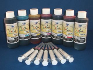 Bulk Ink Refill Kit for Epson Photo Stylus R800 R1800