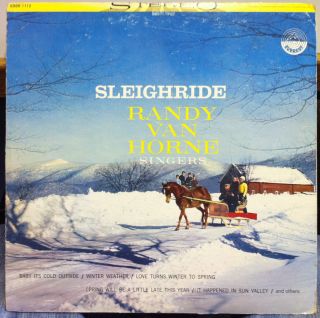  Singers Sleighride LP VG SDBR 1112 Belock Stereo Everest 1960