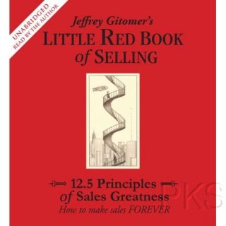 New 4 CD Little Red Book of Selling Jeffrey Gitomer 0743572548