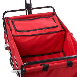 Origami Solid Frame Folding Utility Wagon with Cooler