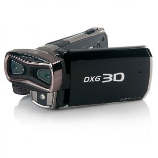 DXG DXG 3D 1080p Full HD Compact Dual Lens Camcorder and Case