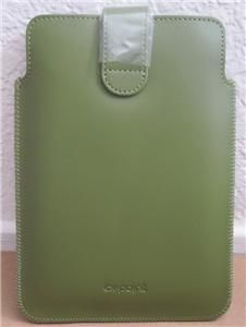 Kobo eReader Leather Magnetic Strap Sleeve Case Forest Green EX Point