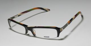  52 17 135 Black Multicolor Vision Care Eyeglass Glasses Frames