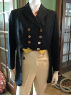 Ladies Brittany Riding Apparel Dressage Shadbelly 14S