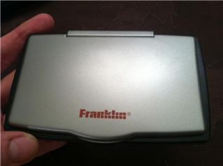 Franklin TG 450 12 Language Electronic Translator Mint w Case