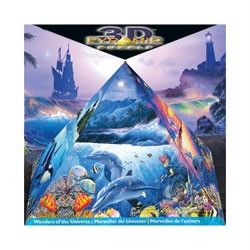  PYRAMID JIGSAW PUZZLE WONDERS OF THE UNIVERSE CHRISTIAN RIESE LASSEN