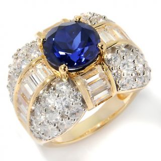 Xavier 7ct Absolute™ Retro Collection Created Sapphire Square Dome