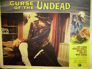  of the Undead 1959 Universal oictures Eric fleming Kath Crowley poster