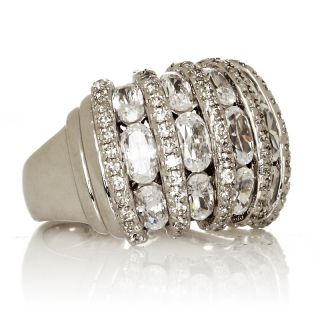  absolute 3 73ct oval and pave 5 row band ring rating 4 $ 89 95 or