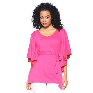 Fashion Tops Tunics Queen Collection Cascading Sleeve Tunic