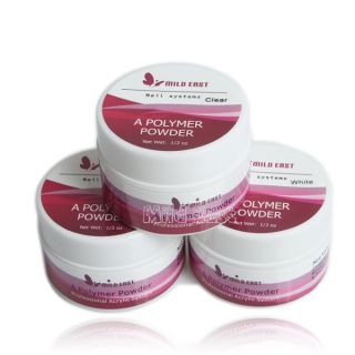 Colors Pink White Clear Color Acrylic Polymer Powder for Acrylic