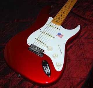 Fender ® Eric Johnson Stratocaster ® Strat ® Candy Apple Red Maple