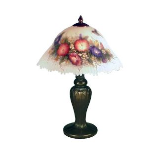 Dale Tiffany Humingbird Flower Desk and Table Lamp