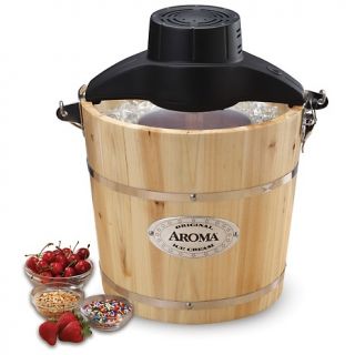  aroma 6 qt ice cream maker rating 1 $ 94 95 or 2 flexpays of $ 47 48