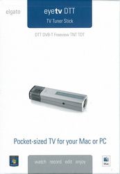 Elgato TV Tuner USB Eyetv DTT Stick for DTT DVB T Freeview PC Mac