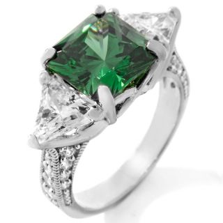 104 804 absolute 6 3ct absolute princess cut emerald color 3 stone