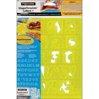 102 1014 fiskars fiskars shapetemplate 3 piece set letters 1 rating be