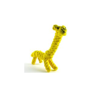 Isabella Cane Isabella Cane Animal Rope Dog Toy   Giraffe