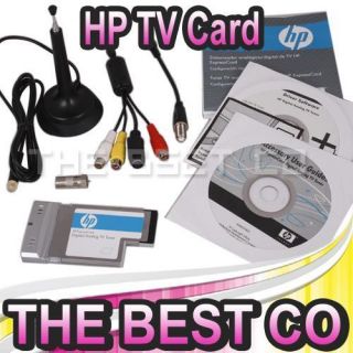 HP Express Card Digital Analog TV Tuner 438587 001 Kit
