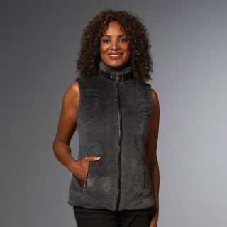 Fashion Jackets & Outerwear Vests LUXE by Irina Convertible Faux