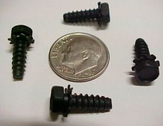  Plastic Screws Electronics Hardware External Tooth Lock Washers