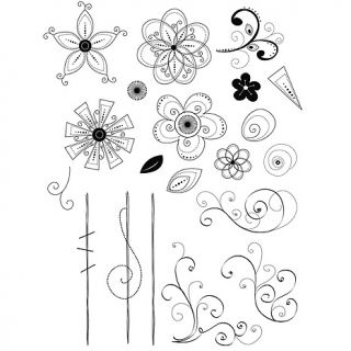 104 7353 scrapbooking clear stamps by mindy terasawa mindy s flowers