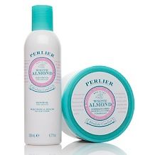 perlier white almond absolute comfort bath and body duo d