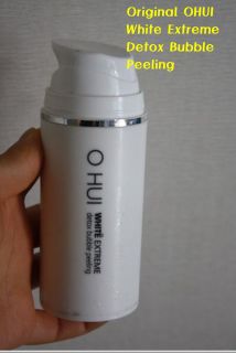 LG OHUI White Extreme Essence Eye Cream Pore Serum Detox Peeling 30pcs