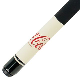 111 4568 coca cola 2 piece pool cue with case rating be the first to