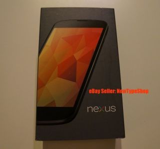 Google Nexus 4 16GB Black Unlocked Contract Free Android Smartphone