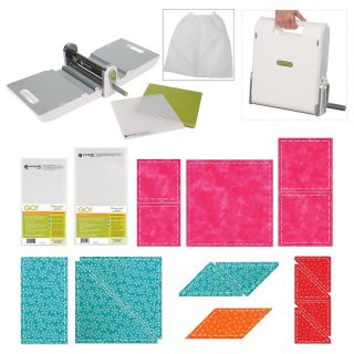 106 6834 accuquilt go fabric cutting system mix and match starter set
