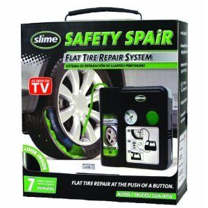 Slime 70005 Safety Spair Flat Tire Repair System