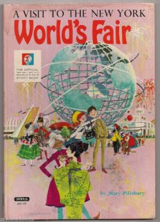 1964 Worlds Fair Story Book Visit To The New York Worlds Fair
