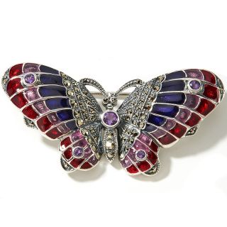 Jewelry Brooches & Pins Dallas Prince Designs Amethyst, Marcasite