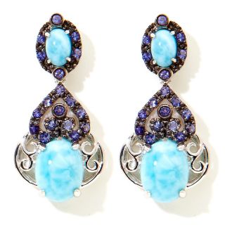  blue iolite sterling silver earrings note customer pick rating 5 $ 124