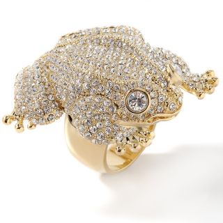 114 709 joan boyce kiss a frog pave crystal ring rating 17 $ 19 58 s h