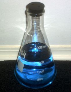  2000 ml Erlenmeyer Flasks with Stopper