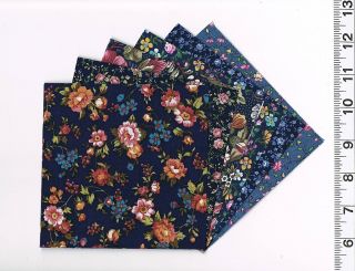 Quilting Fabric Charm Pack 12 5 Quilt Square Blocks Concord Floral