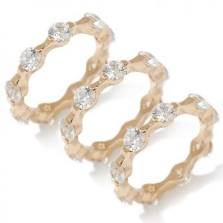 Jewelry Rings Anniversary Eternity Band Absolute™ 3pc Stackable