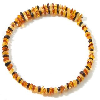 131 188 age of amber age of amber multicolor amber chip coil collar 19
